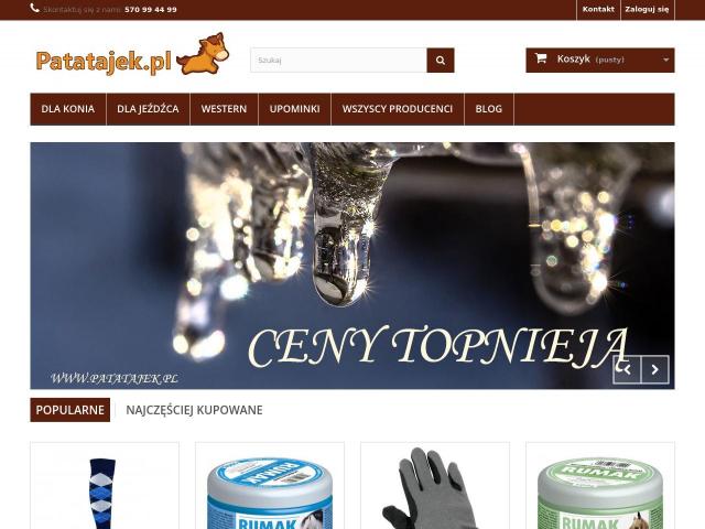 Sklep jeździecki Patatajek.pl