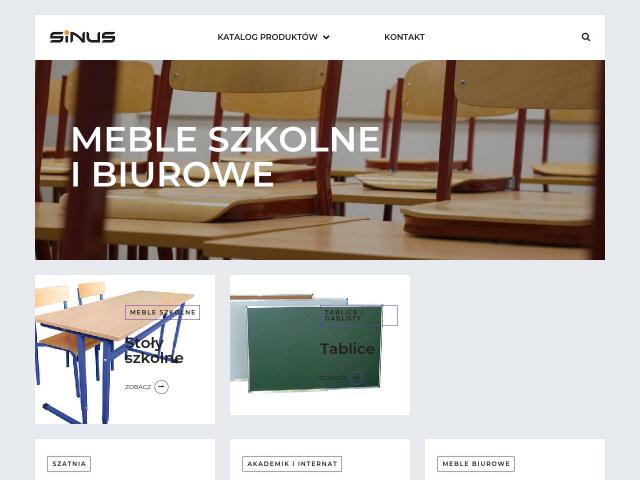 Fabryka Mebli Szkolnych Biuro Handlowe Sinus